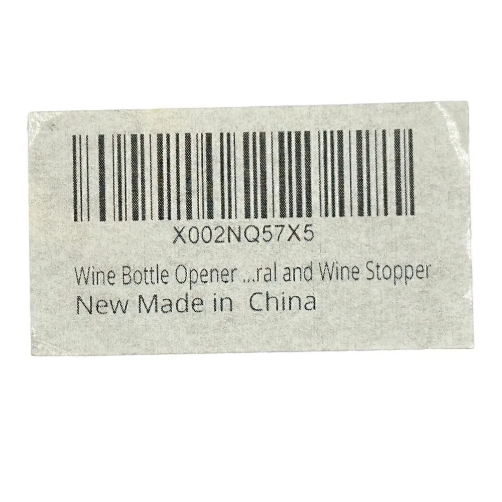 Odando Wine bottle opener and stopper - new